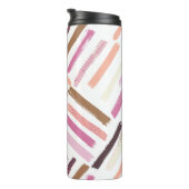 Muster für hübsche Pinselstriche Thermosbecher (Nach rechts gedreht)