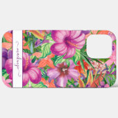 Muster für Hübsche tropische Blume Case-Mate iPhone Hülle (Rückseite (Horizontal))