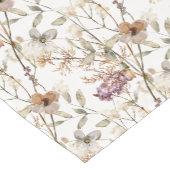 Muster für hübsche Wildblumen im Herbst Kurzer Tischläufer (Ecke)