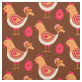 Muster für Hühner und Ei Stoff (Muster)