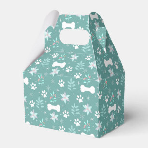 Muster für Hunde Geschenkschachtel