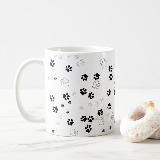 Muster für Hunde/Katzen Kaffeetasse (Mit Donut)