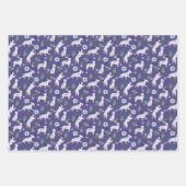 Muster für Hunde mit niedlichem Dalmatiner Geschenkpapier Set (Vorderseite 2)