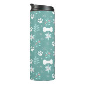 Muster für Hunde Thermosbecher (Nach rechts gedreht)
