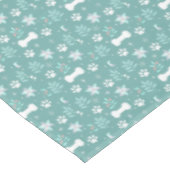 Muster für Hunde Tischdecke (Schrägansicht)