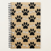 Muster für Hunde und Knochen Planer (Vorderseite)