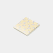 Muster für illustrierte Schnecken und Wirbel Post-it Klebezettel (angewinkelt)