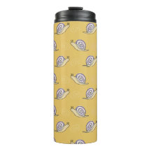 Muster für illustrierte Schnecken und Wirbel