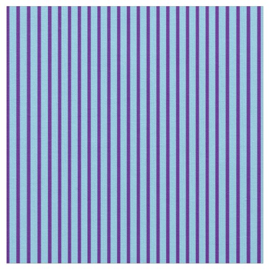 Muster für Indigo- und Sky Blue Stripes/Lines Stoff (Nahaufnahme)