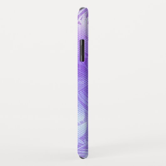 Muster für irrisierende tropische Blätter Case-Mate iPhone Hülle (Hinten/Rechts)