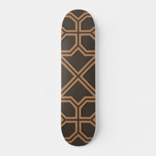Muster für islamische Geometrie Skateboard