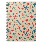 Muster für Juli 4. Notizblock (Vorderseite)