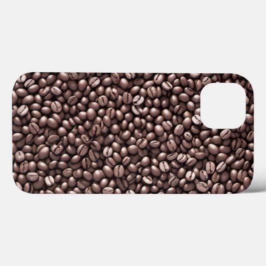 Muster für Kaffeebohnen Case-Mate iPhone Hülle (Rückseite (Horizontal))
