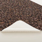 Muster für Kaffeebohnen Sherpadecke (3/4)