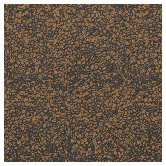 Muster für Kaffeebohnen Stoff (Nahaufnahme)