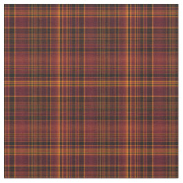 Muster für Karierte Herbstfarben aus Gold und Rot Stoff