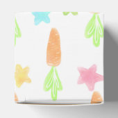 Muster für Karotten und Sterne Geschenkschachtel (Oben)