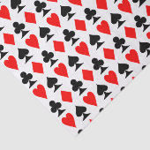 Muster für Kartenspiele-Anzüge Seidenpapier (Ausschnitt)