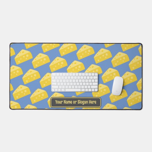 Muster für Käseränder - Eigene Funny Text oder Nam Schreibtischunterlage (Tastatur & Maus)