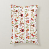 Muster für Kinder und Tiere Dekokissen (Vorderseite(Vertikal))