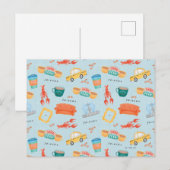 Muster für klassische FRIENDS™ Icons Postkarte (Vorne/Hinten)