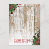 Muster für Kleider und Bauernhöfe Postkarte (Vorderseite)