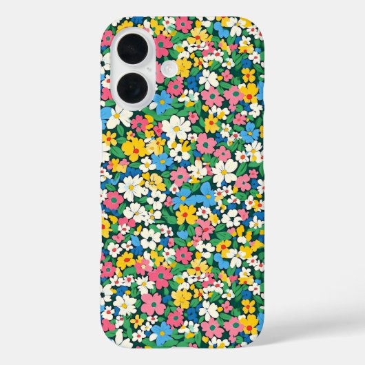 Muster für kleine Frühlingsblumen Case-Mate iPhone Hülle (Rückseite)