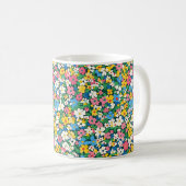 Muster für kleine Frühlingsblumen Kaffeetasse (VorderseiteRechts)