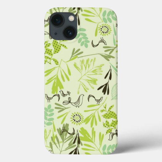 Muster für kleine Vögel Case-Mate iPhone Hülle (Rückseite)