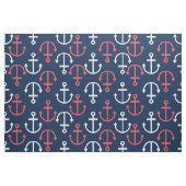 Muster für Korallen- und Weißwasseranker Stoff (Fat Quarter (45,7 x 55,9 cm))