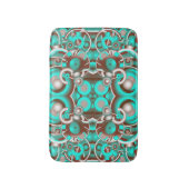 Muster für kreisförmige Himmelskonzentrische Kreis Badematte (Vorderseite Vertikal)