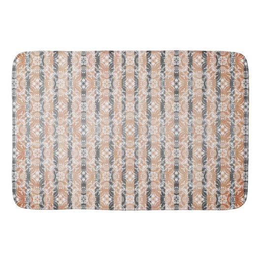 Muster für Kreissäulen und Streifen Badematte (Vorderseite)