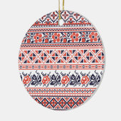 Muster für Kreuzstiche Keramikornament (Links)