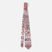 Muster für Kreuzstiche Krawatte (Rückseite)