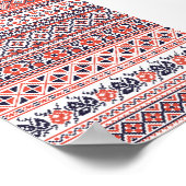 Muster für Kreuzstiche Poster (Ecke)