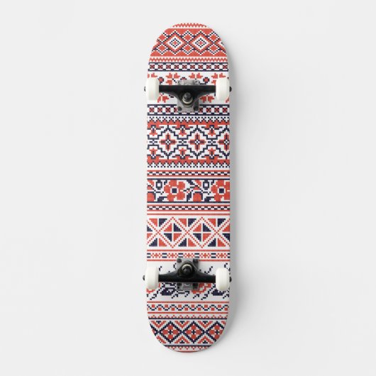 Muster für Kreuzstiche Skateboard (Vorderseite)