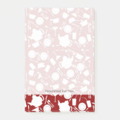 Muster für Küchenelemente Post-it Klebezettel (Vorderseite)