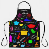 Muster für Küchengeschirr Schürze (Vorderseite)
