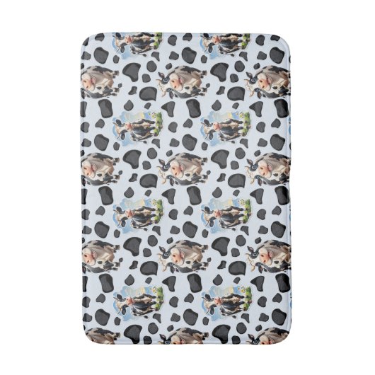 Muster für Kuhmuster Badematte (Vorderseite Vertikal)