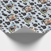 Muster für Kuhmuster Geschenkpapier (Ecke)