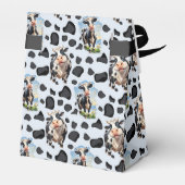 Muster für Kuhmuster Geschenkschachtel (Rückseite)