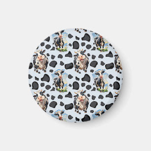 Muster für Kuhmuster Magnet