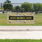 Muster für kundenspezifische Bautransporter Banner (Insitu)
