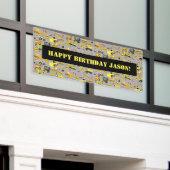 Muster für kundenspezifische Bautransporter Banner (Äußeres Gebäude)