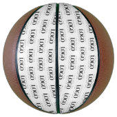 Muster für kundenspezifische Firmenlogo Basketball (Vertikal)