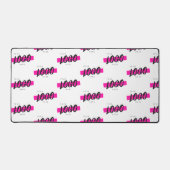 Muster für kundenspezifische Firmenlogos Schreibtischunterlage (Vorderseite)