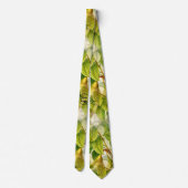 Muster für kundenspezifische LogoBirnen und Blätte Krawatte (Rückseite)