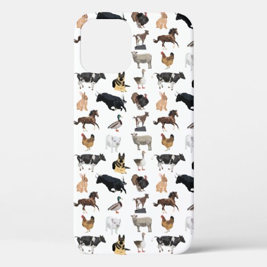 Muster für Landtiere Case-Mate iPhone Hülle (Rückseite)