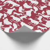 Muster für Landtiere Geschenkpapier (Ecke)