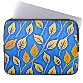 Muster für lebendige ColorVista-Blätter Laptopschutzhülle